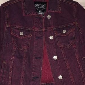 Denim Jacket.  Cool color.  Small